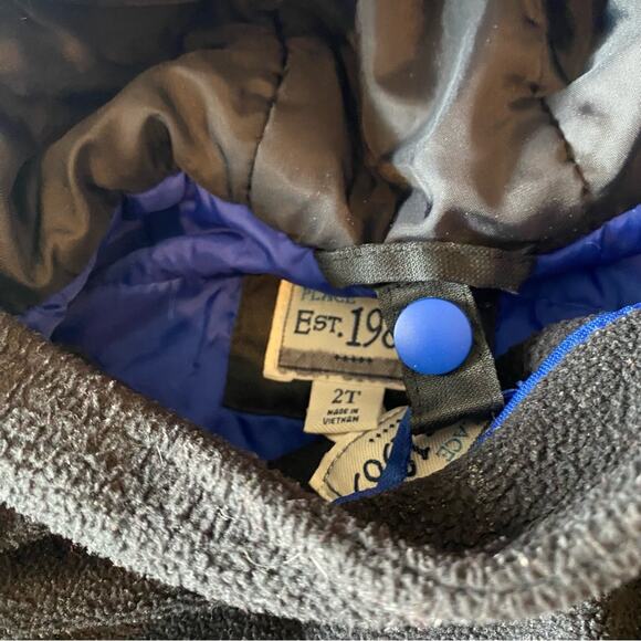 Blue and Black Hooded Jacket and Zip Up Sweatshirts 2T - Picture 5 of 6